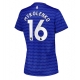 Everton Vitaliy Mykolenko #16 Hemma matchtröja Dam 2025-26 Kortärmad Billigt Everton Vitaliy Mykolenko #16 Hemma matchtröja Dam 2025-26 Kortärmad Billigt